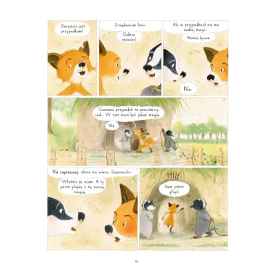 M�j pierwszy komiks 5+ Talizman. Pan Borsuk i pani Lisica. Tom 7