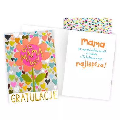 Kukartka Karnet DKP-081 Gratulacje, mama