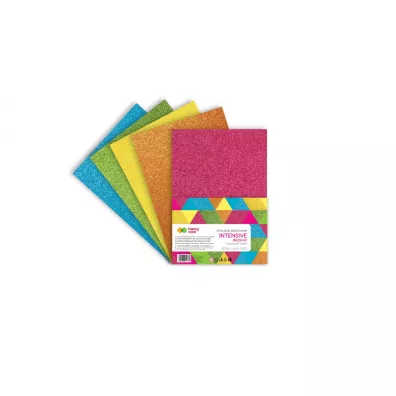 Happy Color Arkusze piankowe brokatowe Intensive A4 5 szt.