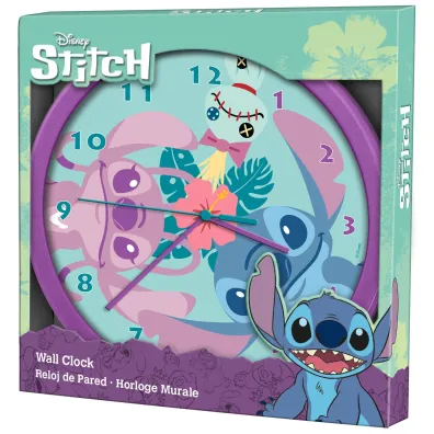 Zegar �cienny Stitch 25cm LAS3098