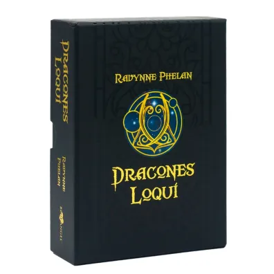 Dracones Loqui, karty do wr�enia, niebieski anio�