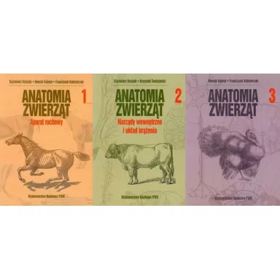 Anatomia zwierz�t. Tomy 1-3 - Franciszek Kobry�czuk, Henryk Kobry�, Kazimierz Krysiak