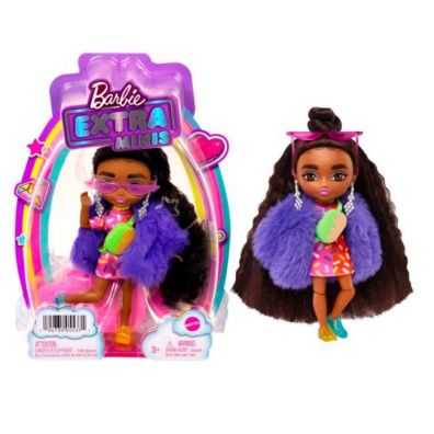 Barbie Maa lalka Lalka 1 - Sukienka wzr z posypk/Brzowe wosy HGP63 Mattel