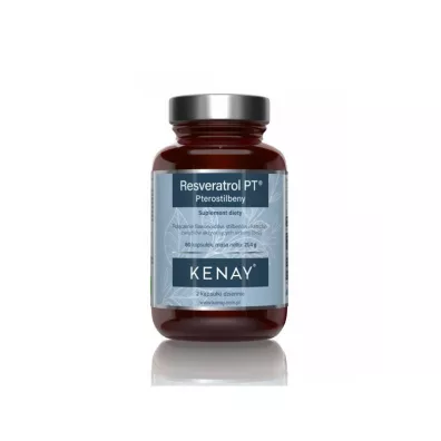 Kenay Pterostilbeny Resveratrol PT Suplement diety 60 kaps.