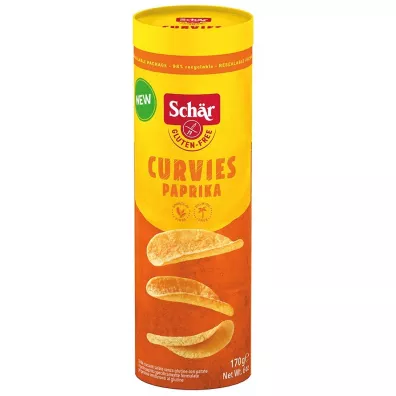 Schar Chipsy ziemniaczane o smaku paprykowym bezglutenowe 170 g