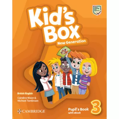 Kid's Box 3. New Generation. Pupil's Book + Podr�cznik w wersji cyfrowej - Caroline Nixon, Michael Tomlinson