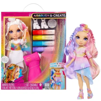 Rainbow High Air Brush&Create Fashion -Purple Eyes Mga Entertainment