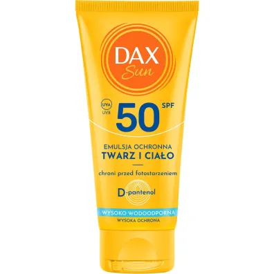 Sun emulsja ochronna do twarzy i cia�a SPF50