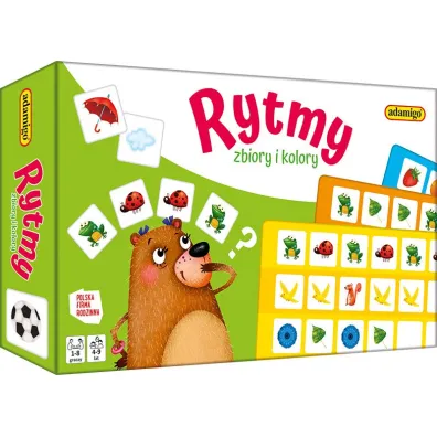Gra Rytmy zbiory i kolory ADAMIGO 7967