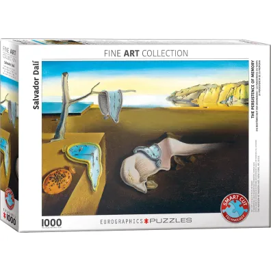Puzzle 1000 el. Trwa�o�� pami�ci Salvador Dali Eurographics