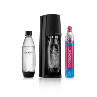 SodaStream Zestaw Terra czarny do tworzenia napoj�w gazowanych