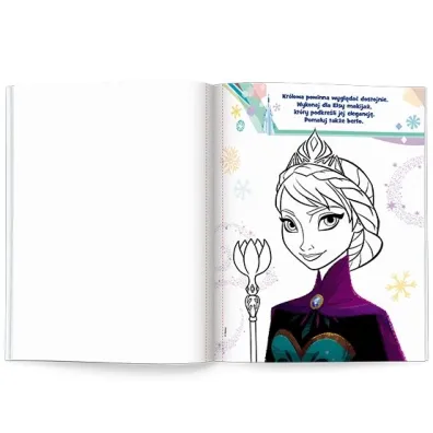 Disney Kraina Lodu. Pomaluj mnie