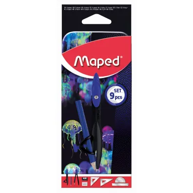 Maped Zestaw geometryczny Deepsea 9 el. 9 element�w