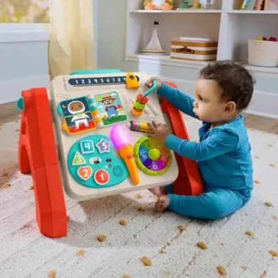 Fisher-Price Ucz si� i �miej! Stoliczek edukacyjny 4w1 Mattel