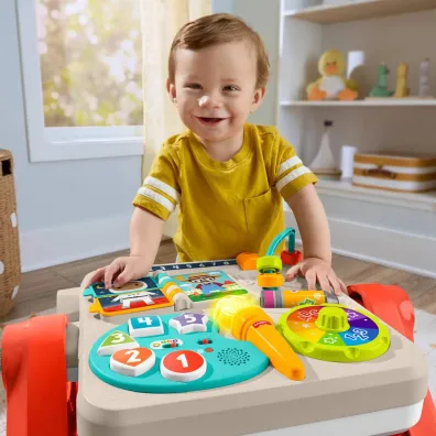 Fisher-Price Ucz si� i �miej! Stoliczek edukacyjny 4w1 Mattel