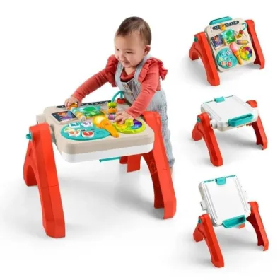 Fisher-Price Ucz si� i �miej! Stoliczek edukacyjny 4w1 Mattel