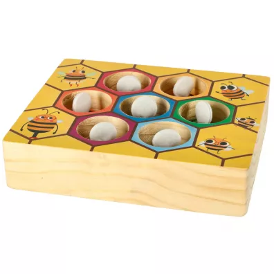 Gra edukacyjna plaster miodu pszczki montessori