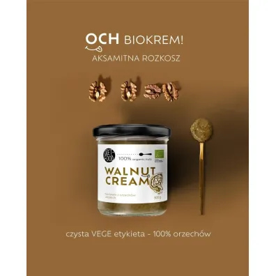Diet-Food Krem z orzech�w w�oskich pra�onych 100 % 300 g Bio