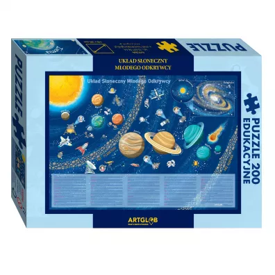 Puzzle 200 el. Uk�ad S�oneczny ArtGlob