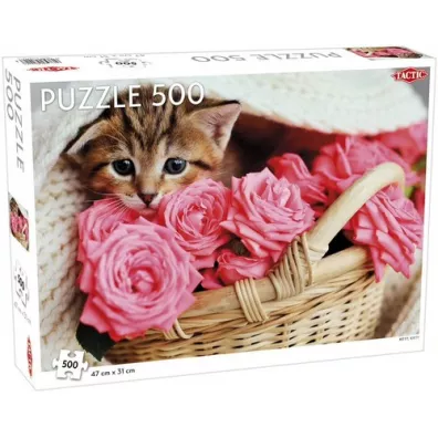 Puzzle 500 el. Kitty, kitty Tactic