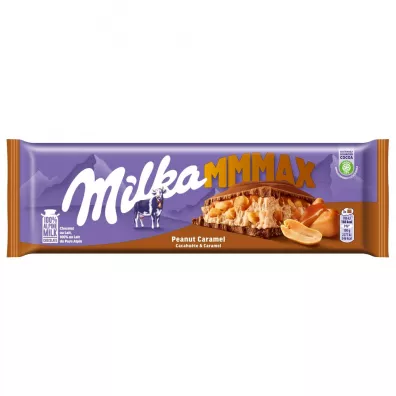 Milka Mmmax Czekolada mleczna Peanut Caramel 276 g