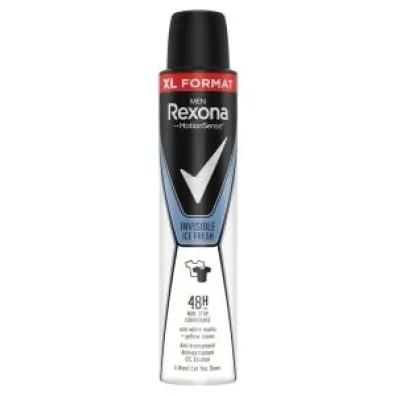 Rexona Dezodorant w sprayu dla m�czyzn Men Invisible Ice Fresh 200 ml
