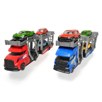 City Laweta z 3 samochodami mix Dickie Toys