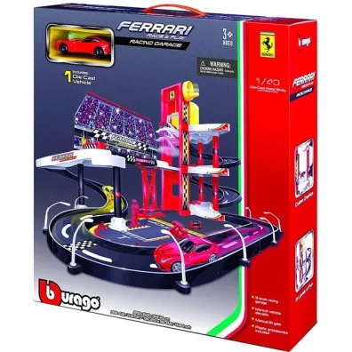 Bburago1:43 Tor wy�cigowy Ferrari Racing Garage 18-30197