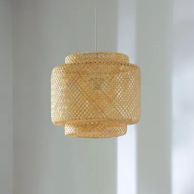 Atmosphera Lampa wiszca Liby bambusowa 40 cm