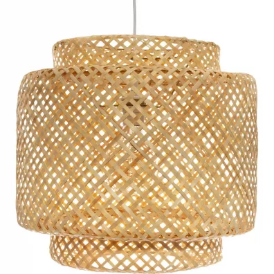Atmosphera Lampa wiszca Liby bambusowa 40 cm