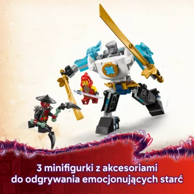 LEGO NINJAGO Mech w zbroi bojowej Zane`a 71827