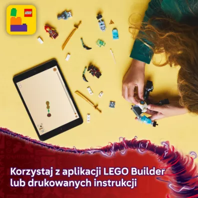 LEGO NINJAGO Mech w zbroi bojowej Zane`a 71827
