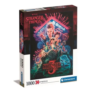 Puzzle 1000 el. Netfix Stranger Things Clementoni