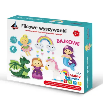 Filcowe wyszywanki ba�nie Askato