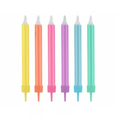 Godan �wieczki Urodzinowe Go Neon 12 szt.