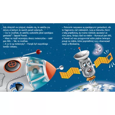Astronauta. Samochodzik Franek