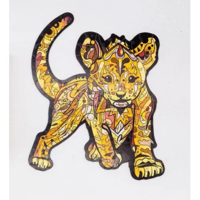 Puzzle drewniane eko 130 el. Simba A3 Maksik
