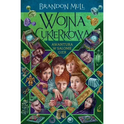 Awantura w salonie gier. Wojna cukierkowa. Tom 2 - Brandon Mull