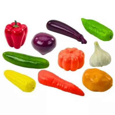 Zestaw mi�kkie warzywa 24el LeanToys