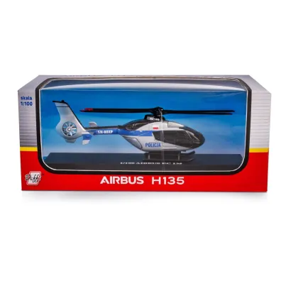 Helikopter Policja metalowy 16x7x7 Airbus H135 DAFFI B-420