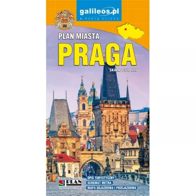 Plan miasta - Praga 1 : 10 000