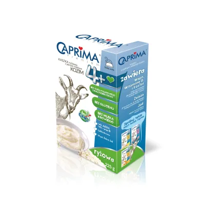 Caprima Premium Kaszka ry�owa z pe�nym mlekiem kozim 225 g