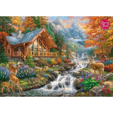 Puzzle 1000 el. Alpine Serenity CherryPazzi