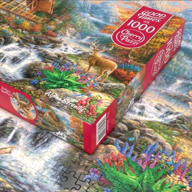 Puzzle 1000 el. Alpine Serenity CherryPazzi