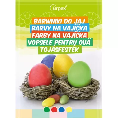 Arpex Barwnik do jajek 4 kolory