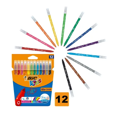 Bic Pisak Kids Couleur Flamastry 12 szt.