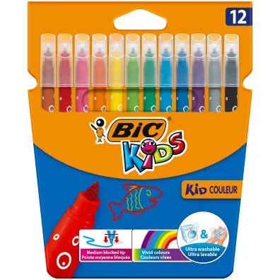 Bic Pisak Kids Couleur Flamastry 12 szt.