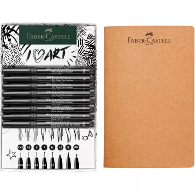 Faber-Castell Cienkopisy artystyczne Pitt 8 szt.