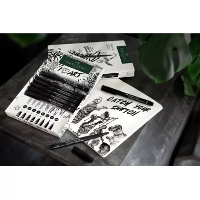 Faber-Castell Cienkopisy artystyczne Pitt 8 szt.