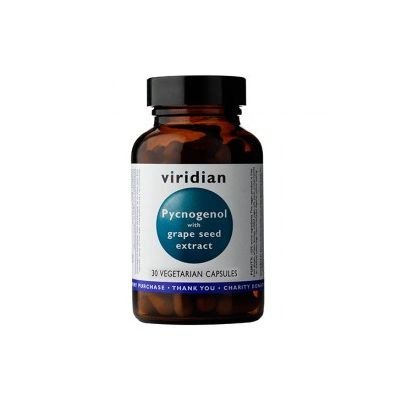 Viridian Pycnogenol - sosna morska z ekstraktem z nasion winogron  - suplement diety 30 kaps.